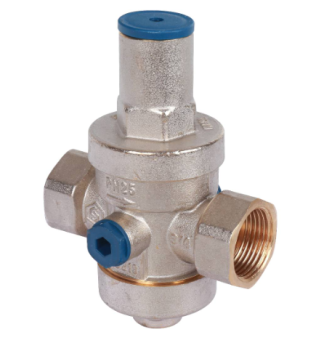  STOUT Редуктор давления PN25 вн/вн 3/4  с выходом под манометр