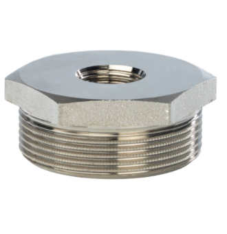  STOUT Футорка никелированная 1 1/2X1/2 (260044N140400B)