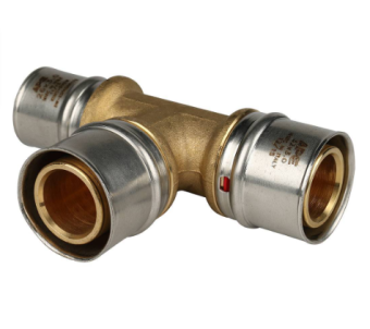  STOUT Тройник переходной 32x32x26 для металлопластиковых труб прессовой