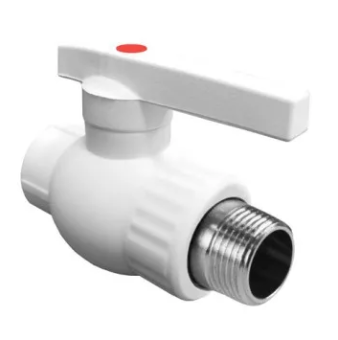 Кран шар 20*1/2 НР ПП комбинир.