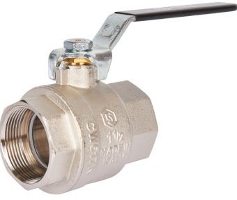 SVB-0001-000040 STOUT Кран шаровой полнопроходной, ВР/ВР, ручка рычаг 1 1/2