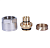  STOUT Фитинг компрессионный для труб PEX-AL-PEX 20х2,9х3/4 (630080NX52029B)