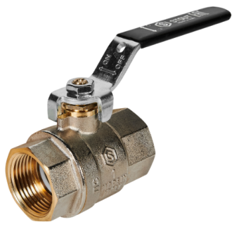 SVB-0001-200025 STOUT Кран шаровой полнопроходной, ВР/ВР, ручка рычаг 1
