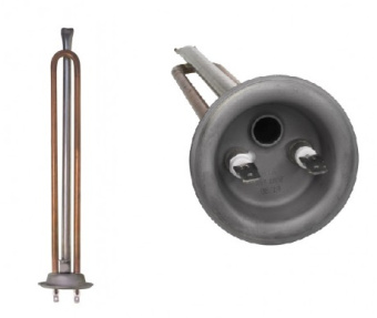 Тэн 1,0 кВт 30010,D64,М6 под анод,медь,под разъем,RF 