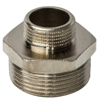  STOUT Ниппель НН переходной никелированный 1 1/4X3/4 (260003N120500B)