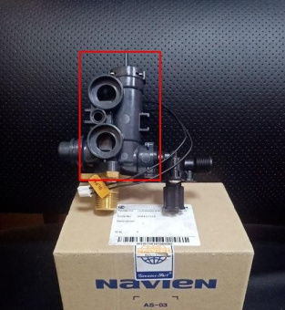 Гидрогруппа ГВС с датчиком температуры и датчиком протока ГВС Deluxe S 13-24 k  30015722A