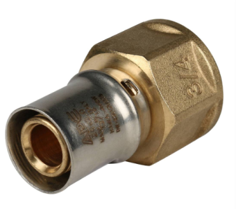  STOUT Переходник с внутренней резьбой 3/4 х20 для металлопластиковых труб прессовой