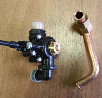 Узел водяной NEVA 4511 пластик. (4311-02.500-05) 01021153