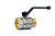 Кран шар 20 г/ш ручка 40 LD Pride  LD 47.303.20 