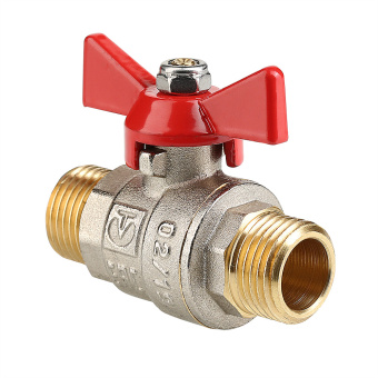 Кран шар 15 ш/ш  бабочка VT.219.N.04