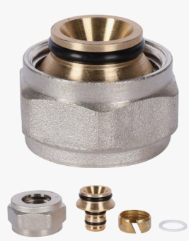 RFC-1021-001620 ROMMER Фитинг компрессионный для труб PEX-AL-PEXb 16х2,0х3/4