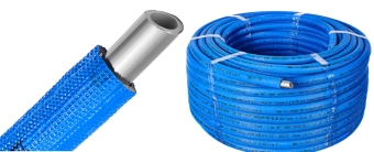  STOUT 32х4,4 (бухта 50 м) PEX-a труба сшит.полиэтилена с кислор.слоем, серая в теплоиз.(синяя)