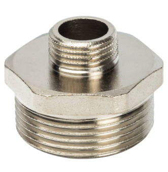  STOUT Ниппель НН переходной никелированный 1 1/4X1/2 (260003N120400B)