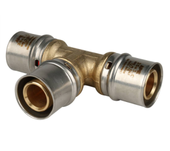  STOUT Тройник равнопроходный 26х26х26 для металлопластиковых труб прессовой