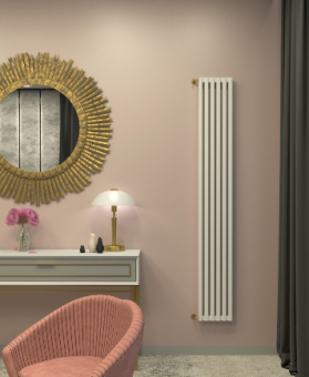 Радиатор отопления Fusion Horizon 1400*10 сек (1430*433мм,2370Вт,Стандартный цвет Белый)