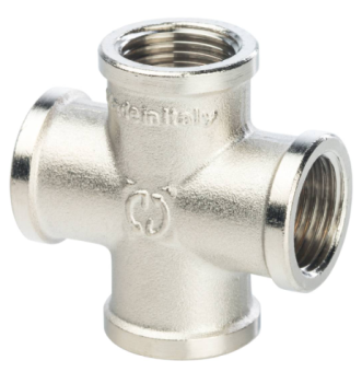  STOUT Крестовина ВВ никелированная 1/2 (270036N040000B)