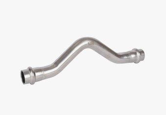 RSS-0006-000015 ROMMER Обвод ВПр-ВПр, 15, из нержавеющей стали прессовой