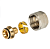 STOUT Фитинг компрессионный для труб PEX 16х2,2х3/4 (330080N051622B)